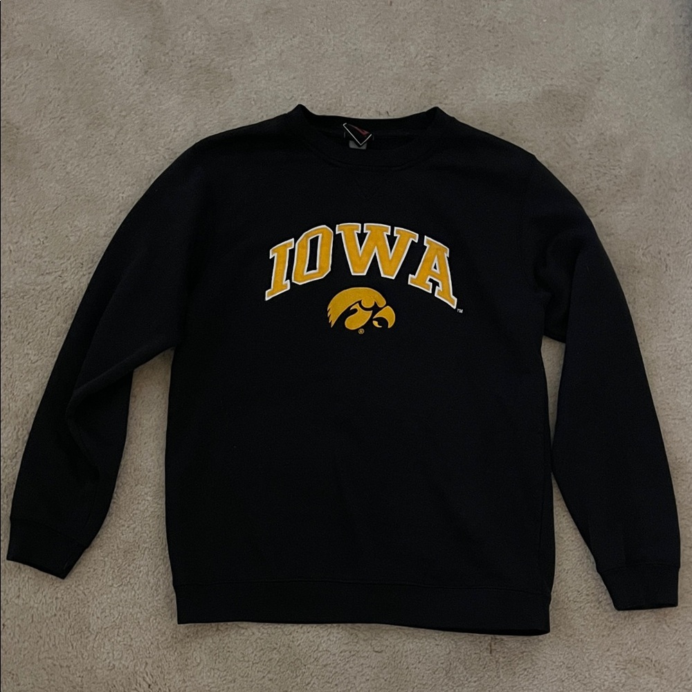 Iowa Black Sweatshirt